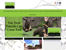 Tablet Screenshot of crosscreekgso.com